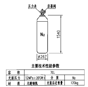 动力气储瓶 