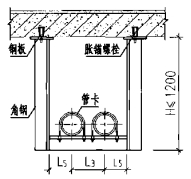 双管吊架图 （DN50~DN150）