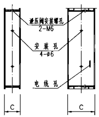 FXY-Ⅰ（Ⅱ）型左视图 