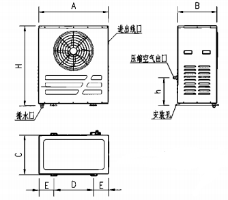 空气压缩机组 