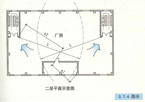 3. 7. 4  图示  二层平面示意图