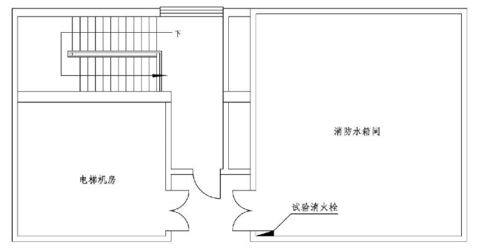 7.4.9图示  试验消火栓布置示意图